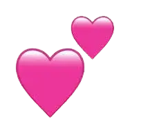 Two Pink Hearts Image