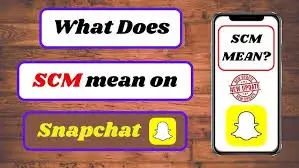 SCM means on Snapchat feature image