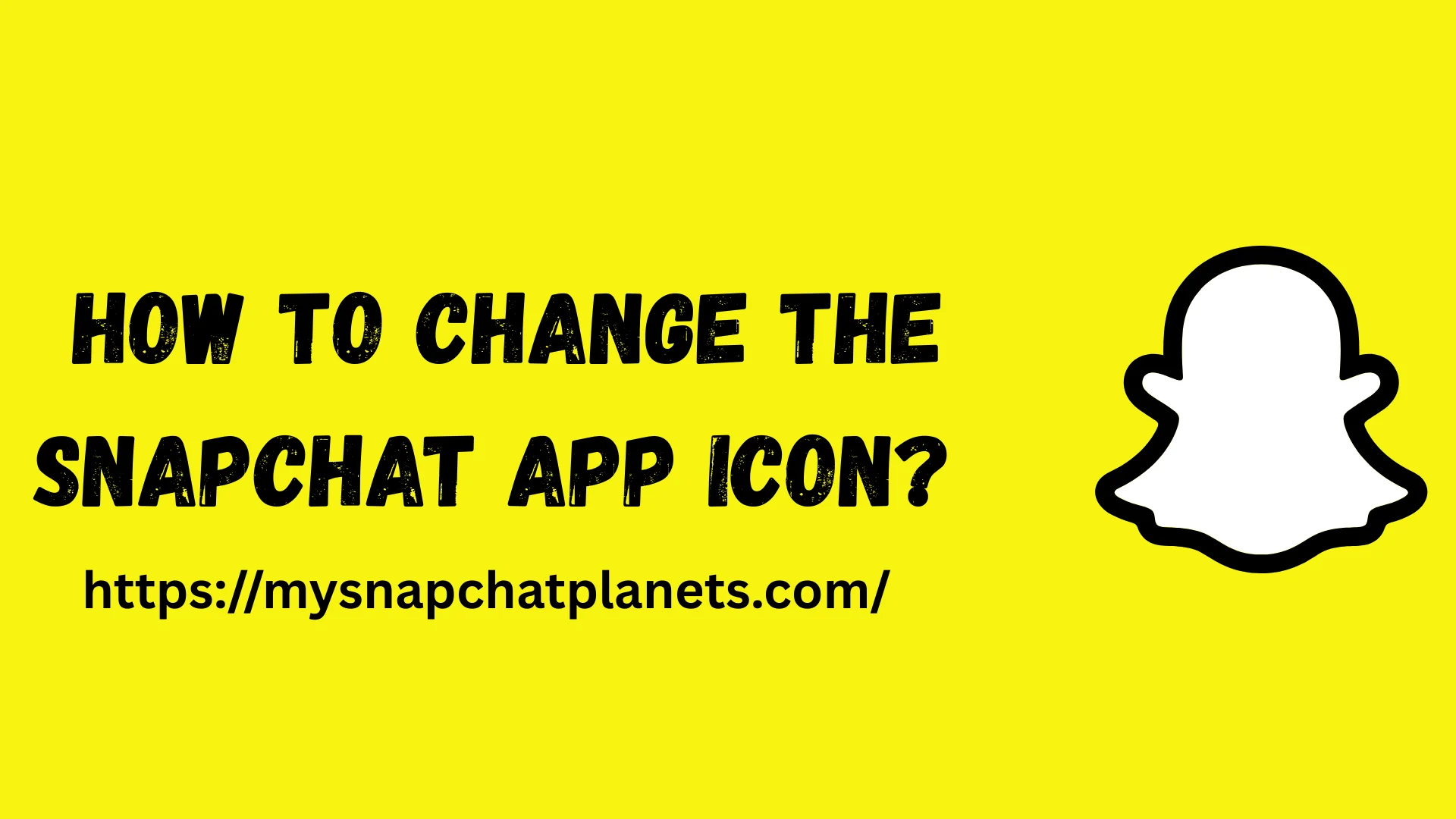 Change the Snapchat App Icon  feature image