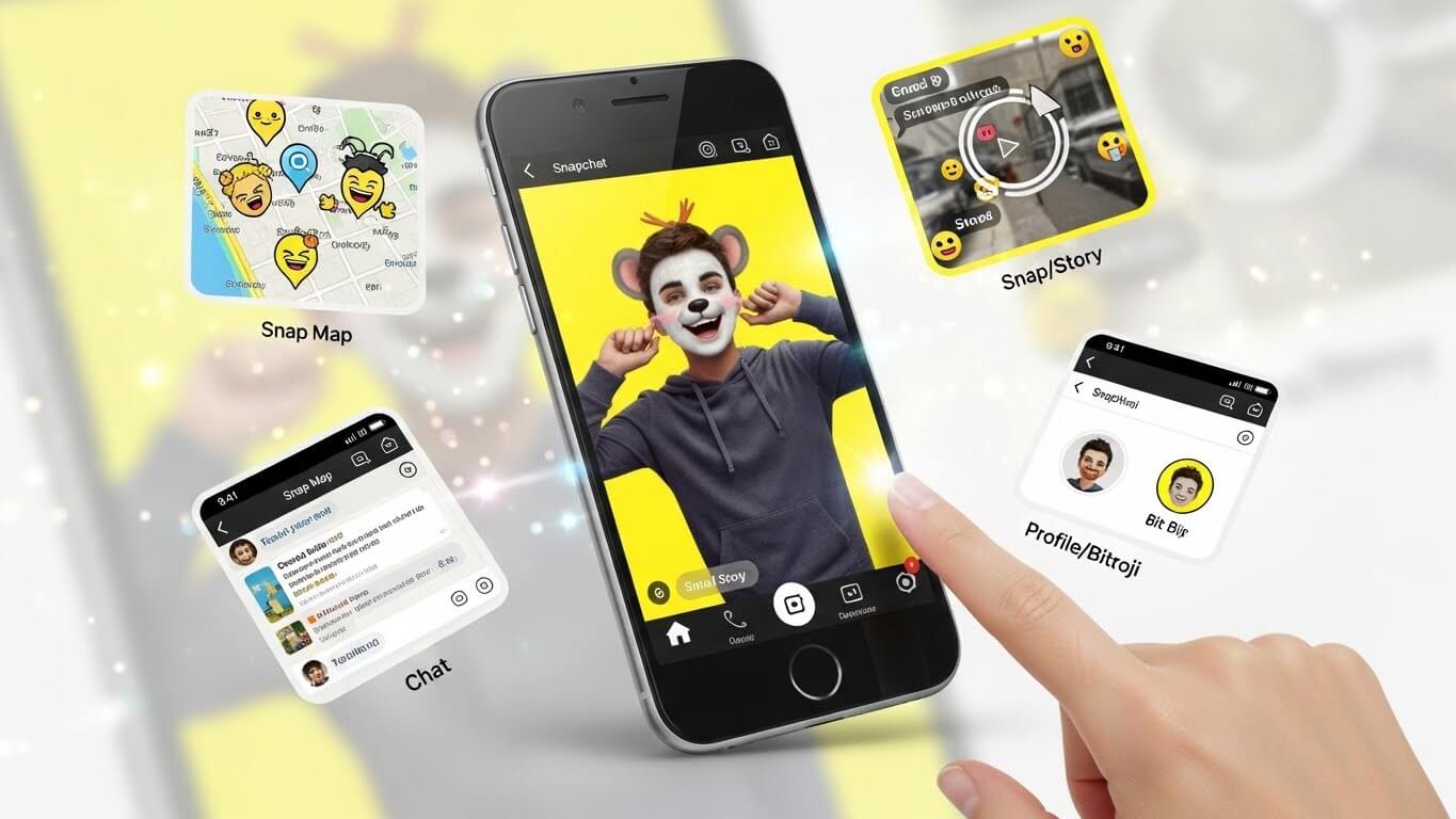 Use of Snapchat feature image